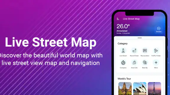 Street View Live Satellite Map screenshot