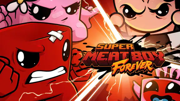 Super Meat Boy Forever screenshot