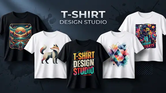 T-Shirt Design Studio screenshot