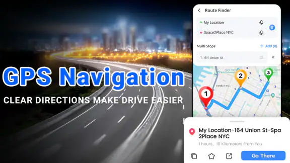 Tagahanap ng Ruta ng GPS screenshot