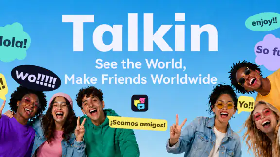 Talkin: Global Friends & Chat screenshot
