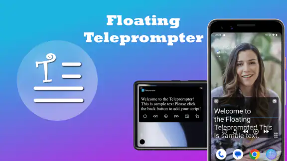 Teleprompter: Floating Notes screenshot