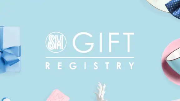 The SM Store Gift Registry screenshot