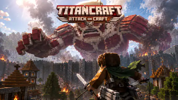 TITANCRAFT : Attack On Craft screenshot
