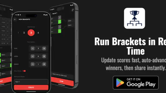 Tournament Bracket Maker App screenshot