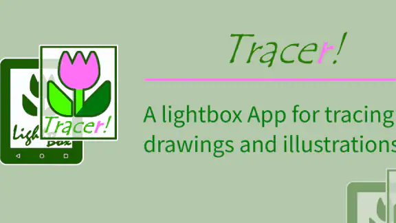 Tracer! Lightbox tracing app screenshot