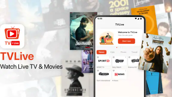 TVLive: Watch Live TV & Movies screenshot