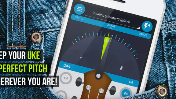 Ukulele Tuner Pocket - Uke App screenshot