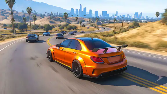 US Car Drive Simulator offline screenshot