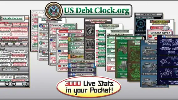 US Debt Clock .org screenshot