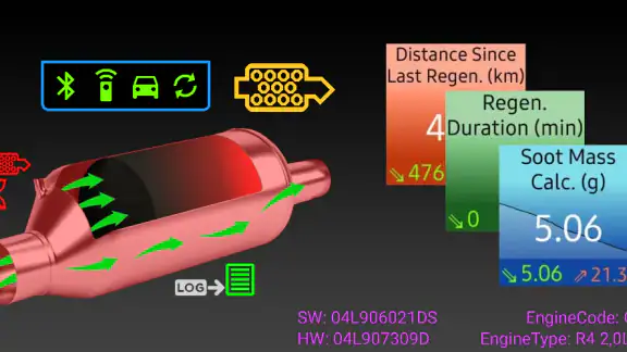 VAG DPF screenshot