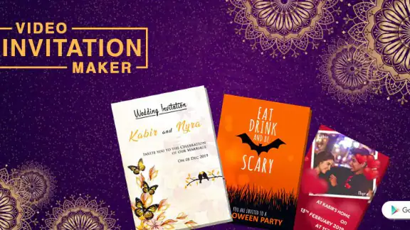 Video Invitation Maker screenshot