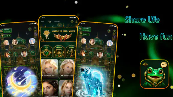 Voku - Voice Chat Room screenshot
