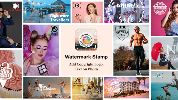 Watermark Stamp: Text on Photo screenshot