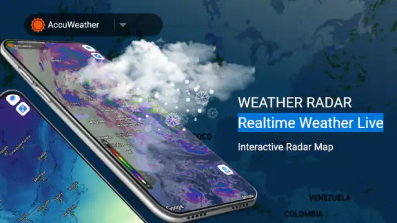 Weather Radar at Weather Live screenshot