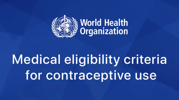 WHO Contraception tool screenshot