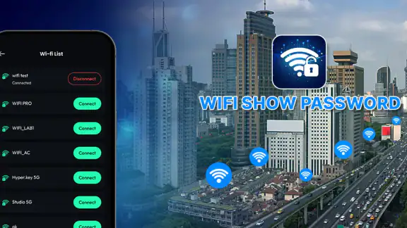 Wifi Password Show Key screenshot