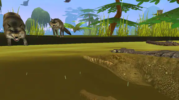Wildlife Simulator: Crocodile screenshot