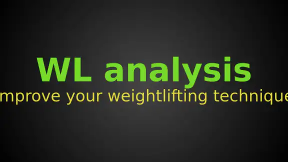 WL Analysis - bar path tracker screenshot