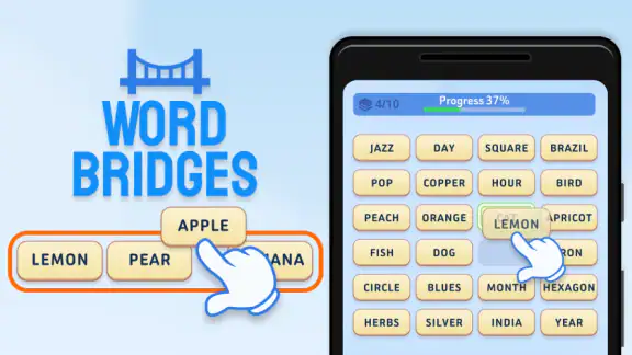 Word Bridges Logic Connections screenshot