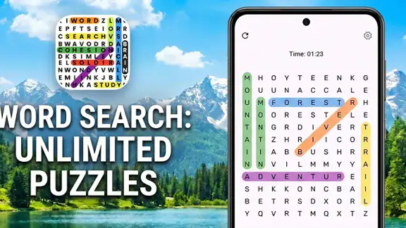 Word Search Puzzles Offline screenshot