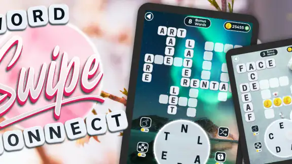 Word Swipe Crossword Puzzle screenshot