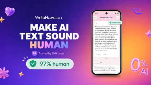 WriteHuman AI Humanizer screenshot