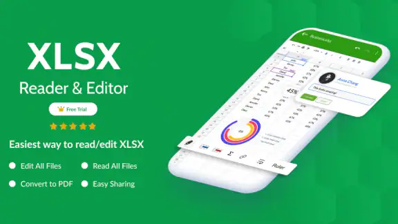 XLSX Reader: XLS Viewer Editor screenshot