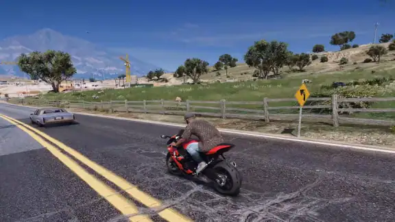 Xtreme Bike Driving Moto Games screenshot