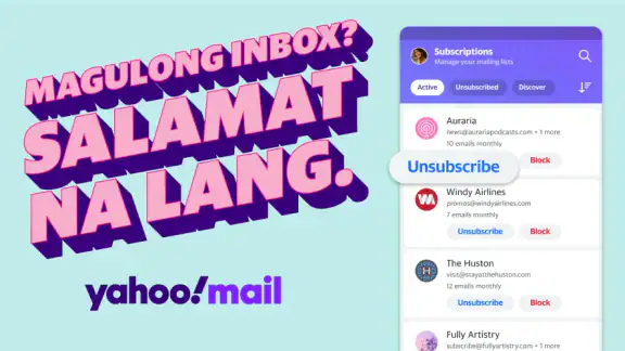 Yahoo Mail screenshot