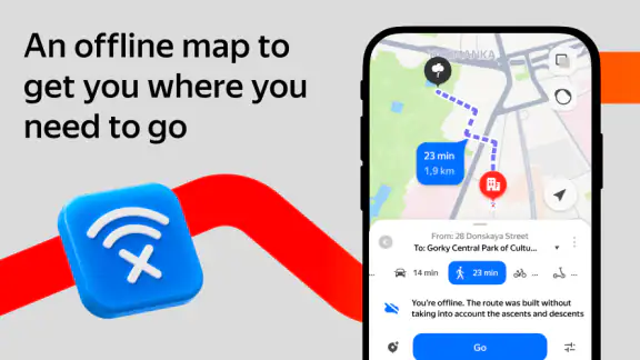 Yandex Maps and Navigator screenshot
