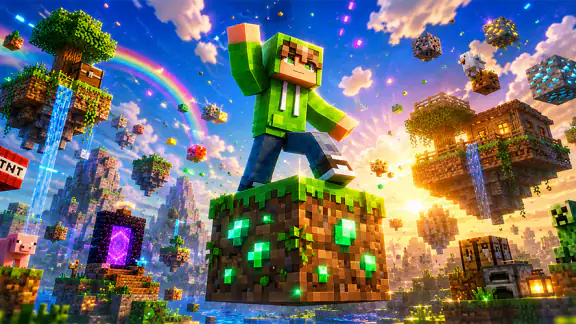 YESCRAFT: One Block Challenge screenshot