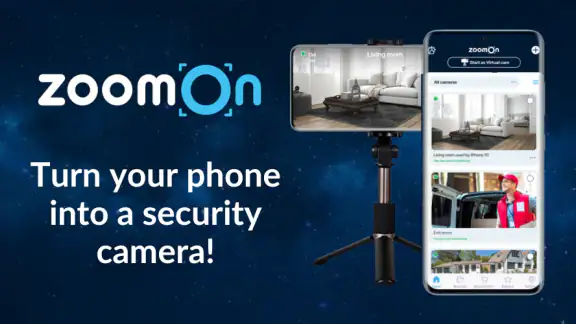 ZoomOn Home Security Camera screenshot
