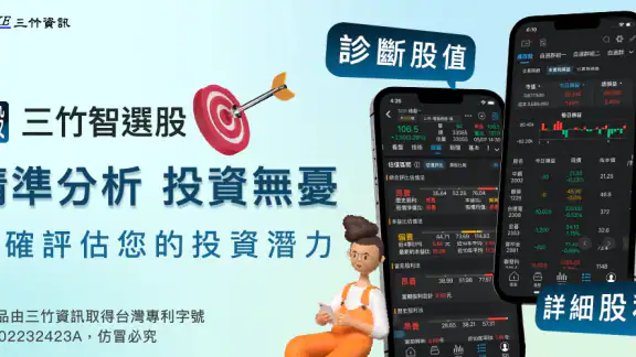 三竹智選股-最強股市看盤與股票分析軟體 screenshot