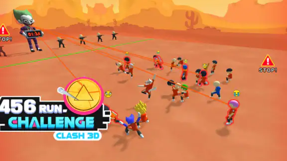 456 Run Challenge: Clash 3D screenshot