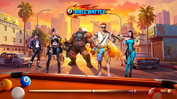8 Ball Battle - Pool Games screenshot