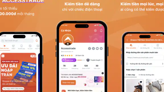 ACCESSTRADE - Kiếm tiền online screenshot
