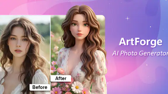 AI Photo Generator: ArtForge screenshot