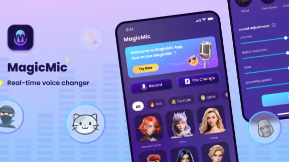 AI Voice Changer - Magicmic screenshot