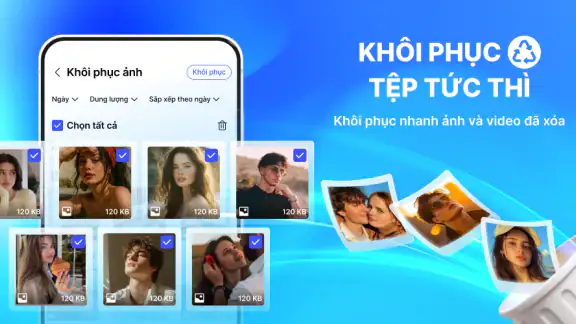 Ảnh & Video: Khôi Phục Tất Cả screenshot