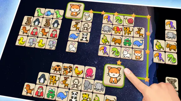 Animal Match Link - Onet Tile screenshot