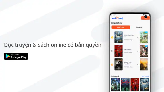 App đọc truyện & sách online screenshot