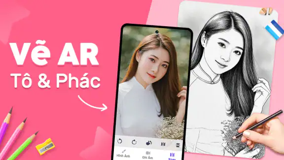 AR app vẽ-Draw In Air Sketch ả screenshot