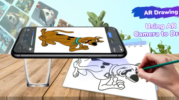 AR Sketch: Trace Drawing screenshot