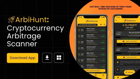 ArbiHunt - Crypto Arbitrage screenshot