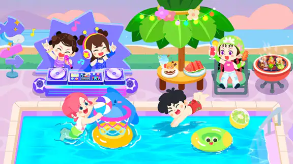 Baby Panda's Town:Thế Giới Tôi screenshot
