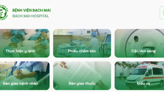 Bạch Mai Hospital screenshot