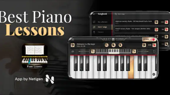 Bài học piano screenshot