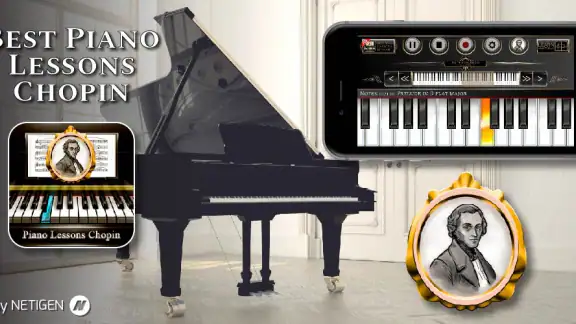 Bài học piano Chopin screenshot