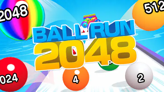 Ball Run 2048: merge number screenshot